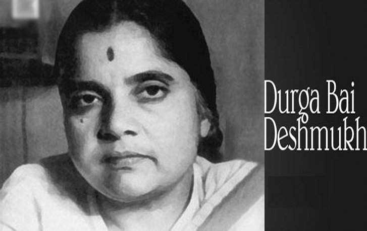 Durgabai Deshmukh | Female Freedom Fighters